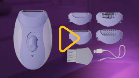 Багатофункціональний жіночий епілятор 4-в-1 із зарядкою через USB
